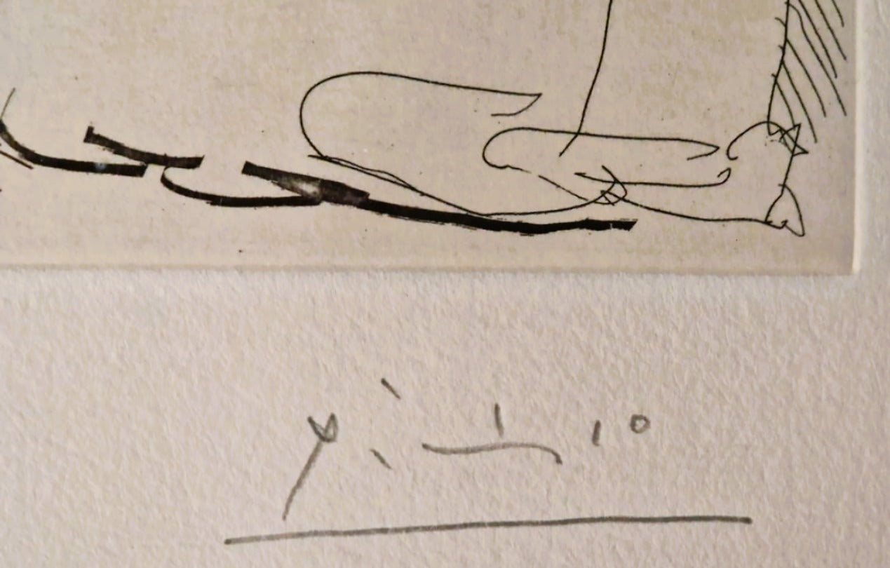 Pablo Picasso, “Le Cocu Magnifique” (serie di acqueforti e acquatinte, 1966) - Stima € 20.000