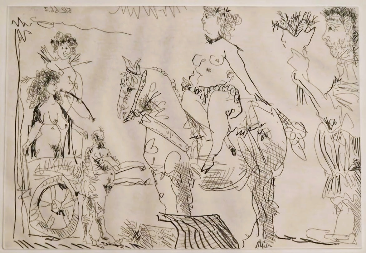 Pablo Picasso, “Le Cocu Magnifique” (serie di acqueforti e acquatinte, 1966) - Stima € 20.000